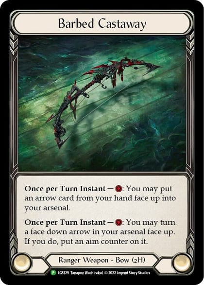 Barbed Castaway - LGS129, Flesh and Blood: Promo Cards LGS129