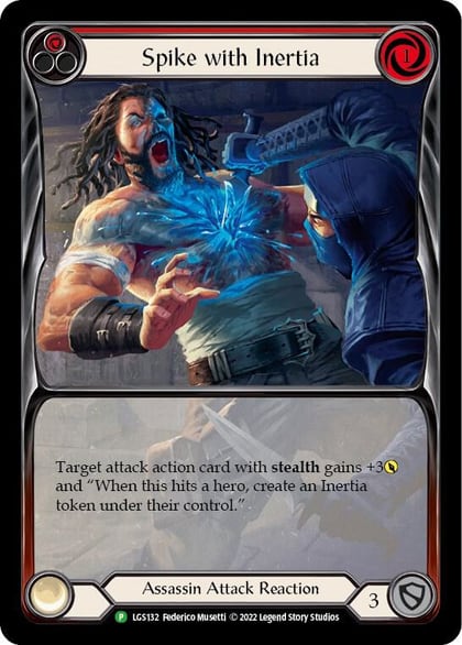 Spike with Inertia - LGS132, Flesh and Blood: Promo Cards LGS132