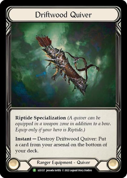 Driftwood Quiver - LGS137, Flesh and Blood: Promo Cards LGS137