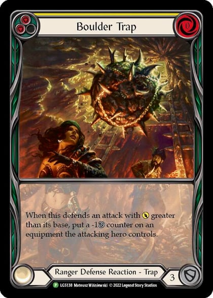 Boulder Trap - LGS138, Flesh and Blood: Promo Cards LGS138