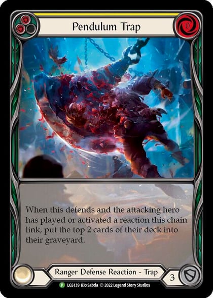 Pendulum Trap - LGS139, Flesh and Blood: Promo Cards LGS139