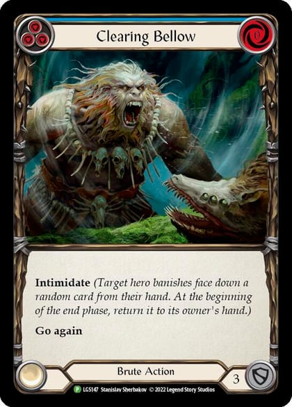 Clearing Bellow - LGS147, Flesh and Blood: Promo Cards LGS147