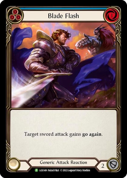 Blade Flash - LGS149, Flesh and Blood: Promo Cards LGS149
