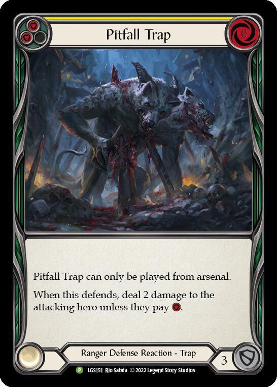 Pitfall Trap - LGS151, Flesh and Blood: Promo Cards LGS151