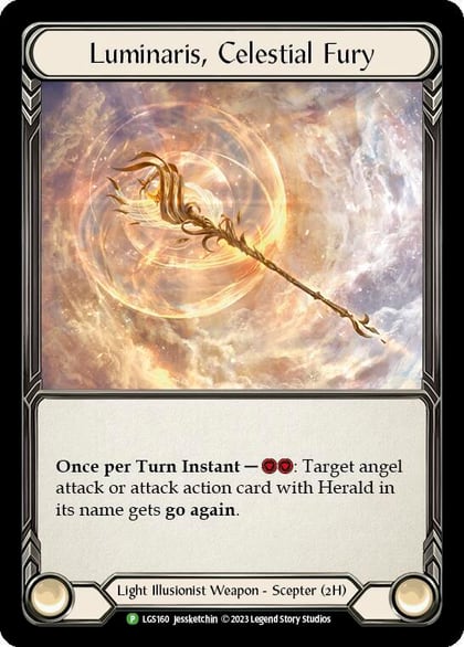 Luminaris, Celestial Fury - LGS160, Flesh and Blood: Promo Cards LGS160