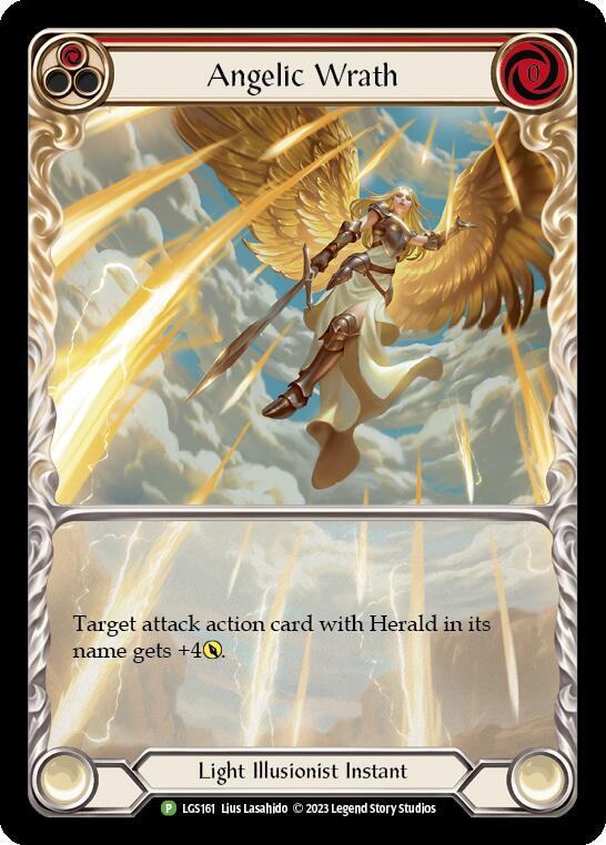 Angelic Wrath (Red) - LGS161, Flesh and Blood: Promo Cards LGS161