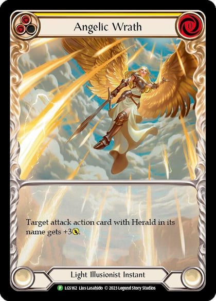 Angelic Wrath (Yellow) - LGS162, Flesh and Blood: Promo Cards LGS162