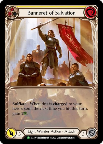 Banneret of Salvation - LGS180, Flesh and Blood: Promo Cards LGS180