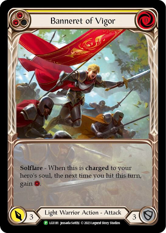 Banneret of Vigor - LGS181, Flesh and Blood: Promo Cards LGS181