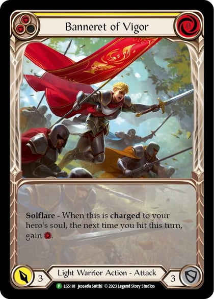 Banneret of Vigor - LGS181, Flesh and Blood: Promo Cards LGS181
