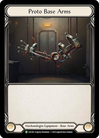 Proto Base Arms - LGS184, Flesh and Blood: Promo Cards LGS184