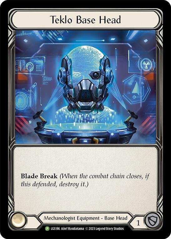 Teklo Base Head - LGS186, Flesh and Blood: Promo Cards LGS186