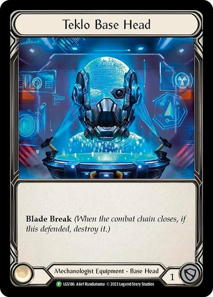 Teklo Base Head - LGS186, Flesh and Blood: Promo Cards LGS186