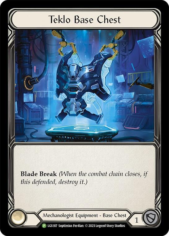 Teklo Base Chest - LGS187, Flesh and Blood: Promo Cards LGS187