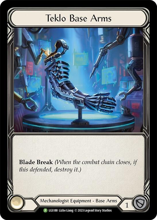 Teklo Base Arms - LGS188, Flesh and Blood: Promo Cards LGS188