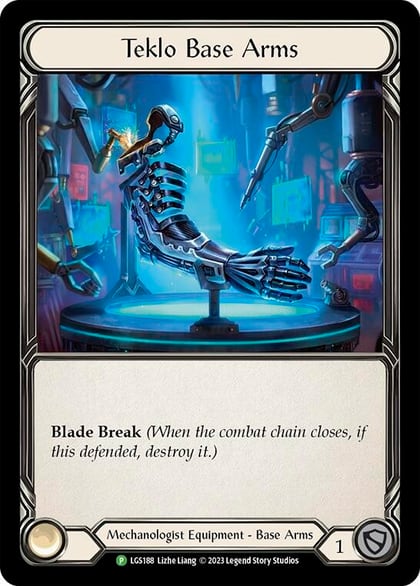 Teklo Base Arms - LGS188, Flesh and Blood: Promo Cards LGS188