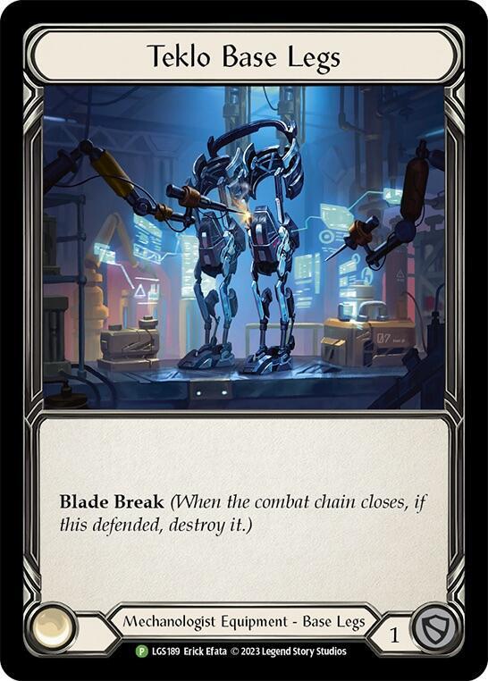 Teklo Base Legs - LGS189, Flesh and Blood: Promo Cards LGS189