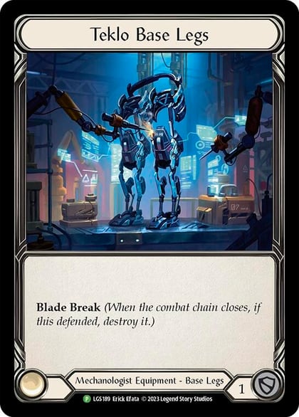 Teklo Base Legs - LGS189, Flesh and Blood: Promo Cards LGS189