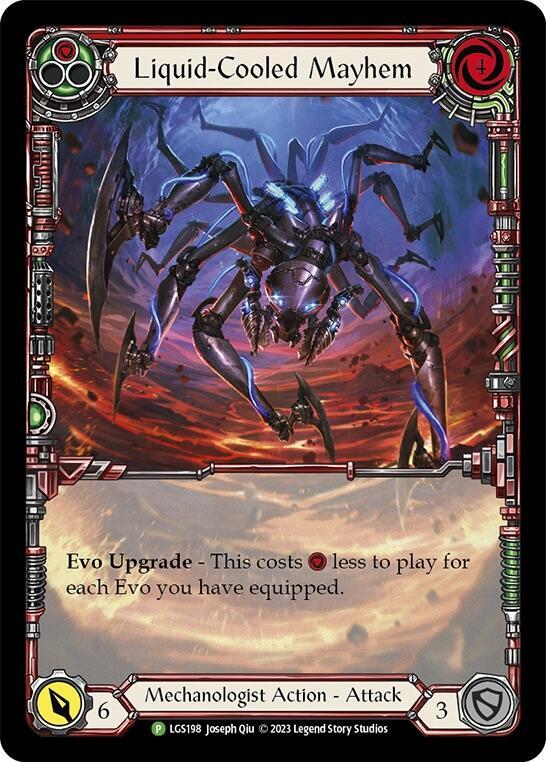Liquid-Cooled Mayhem - LGS198, Flesh and Blood: Promo Cards LGS198