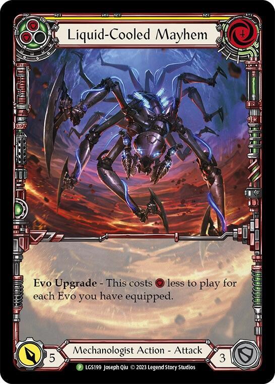 Liquid-Cooled Mayhem - LGS199, Flesh and Blood: Promo Cards LGS199