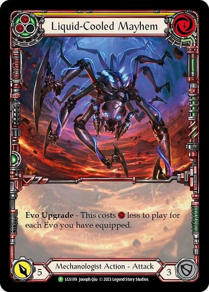 Liquid-Cooled Mayhem - LGS199, Flesh and Blood: Promo Cards LGS199