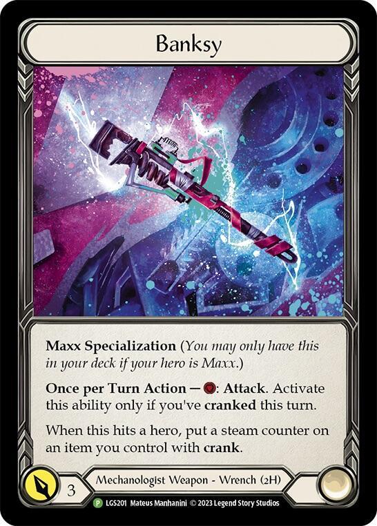 Banksy - LGS201, Flesh and Blood: Promo Cards LGS201