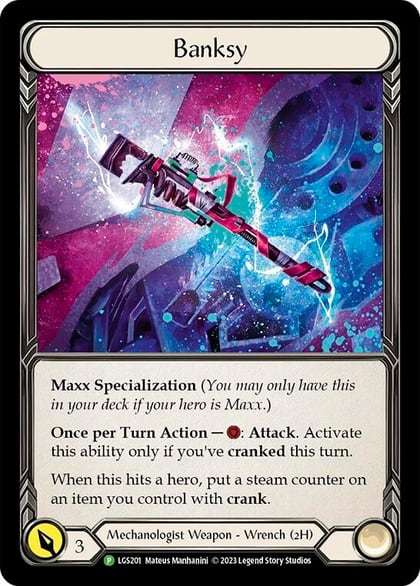 Banksy - LGS201, Flesh and Blood: Promo Cards LGS201