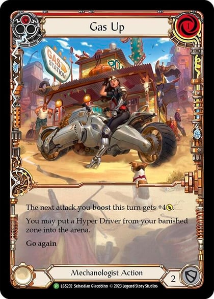 Gas Up - LGS202, Flesh and Blood: Promo Cards LGS202