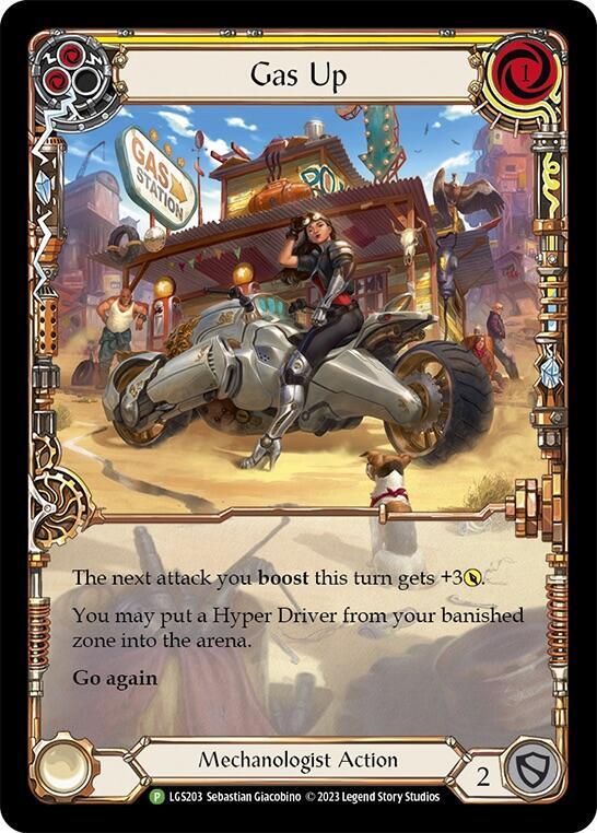 Gas Up - LGS203, Flesh and Blood: Promo Cards LGS203