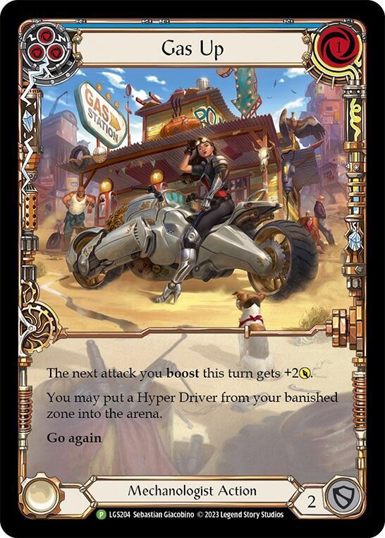 Gas Up - LGS204, Flesh and Blood: Promo Cards LGS204