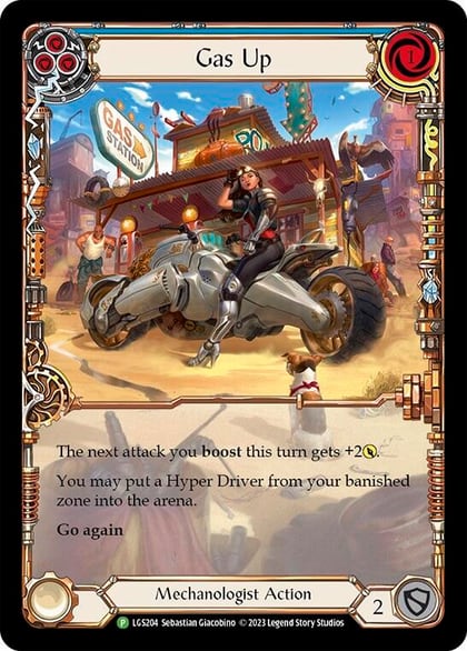 Gas Up - LGS204, Flesh and Blood: Promo Cards LGS204