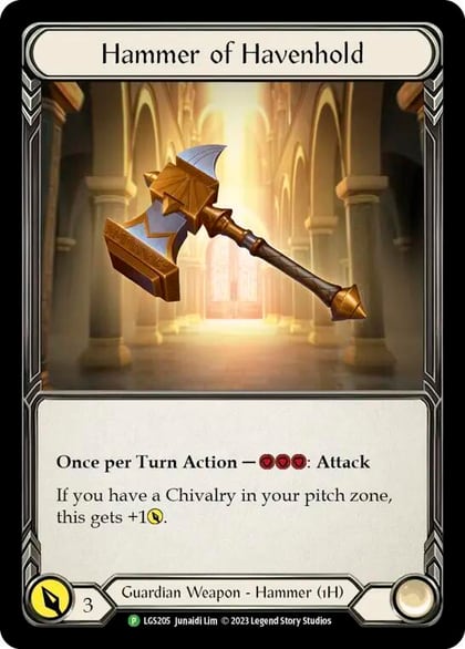 Hammer of Havenhold - LGS205, Flesh and Blood: Promo Cards LGS205