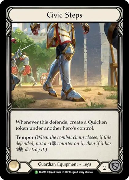 Civic Steps - LGS210, Flesh and Blood: Promo Cards LGS210