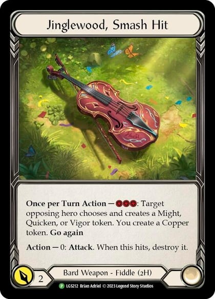 Jinglewood, Smash Hit - LGS212, Flesh and Blood: Promo Cards LGS212