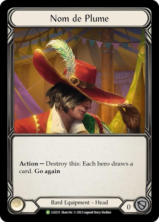 Nom de Plume - LGS213, Flesh and Blood: Promo Cards LGS213