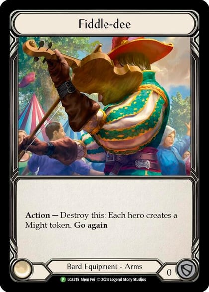 Fiddle-dee - LGS215, Flesh and Blood: Promo Cards LGS215