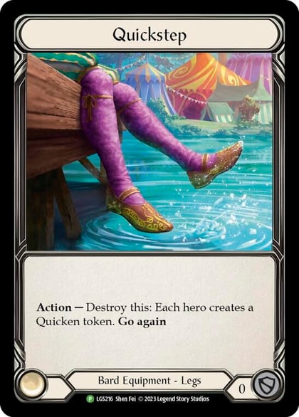 Quickstep - LGS216, Flesh and Blood: Promo Cards LGS216