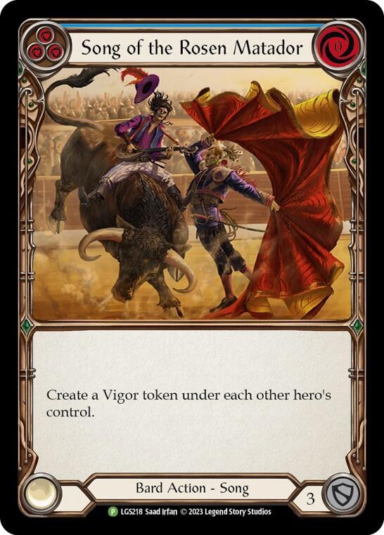 Song of the Rosen Matador - LGS218, Flesh and Blood: Promo Cards LGS218