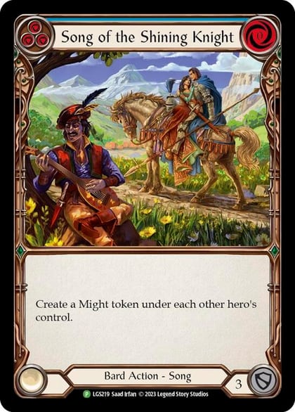 Song of the Shining Knight - LGS219, Flesh and Blood: Promo Cards LGS219