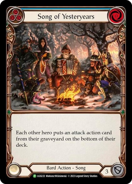 Song of Yesteryears - LGS222, Flesh and Blood: Promo Cards LGS222