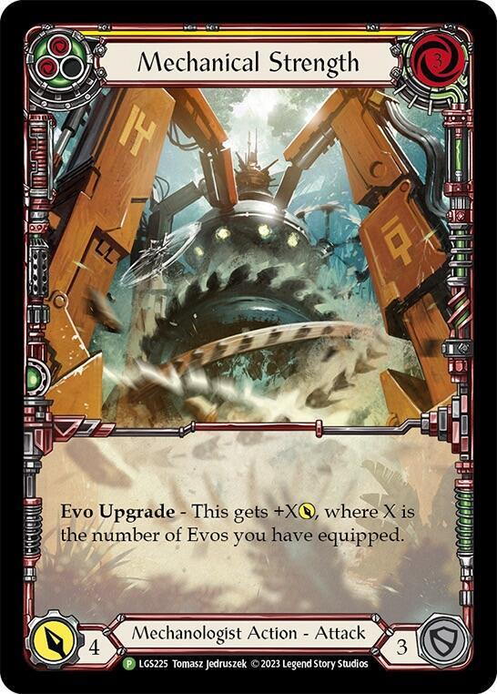 Mechanical Strength (Yellow) - LGS225, Flesh and Blood: Promo Cards LGS225