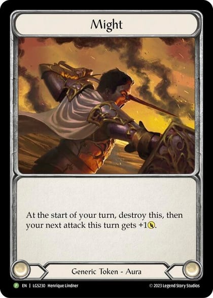 Might // Vigor - LGS230, Flesh and Blood: Promo Cards LGS230