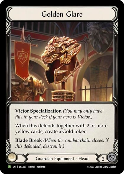 Golden Glare - LGS233, Flesh and Blood: Promo Cards LGS233