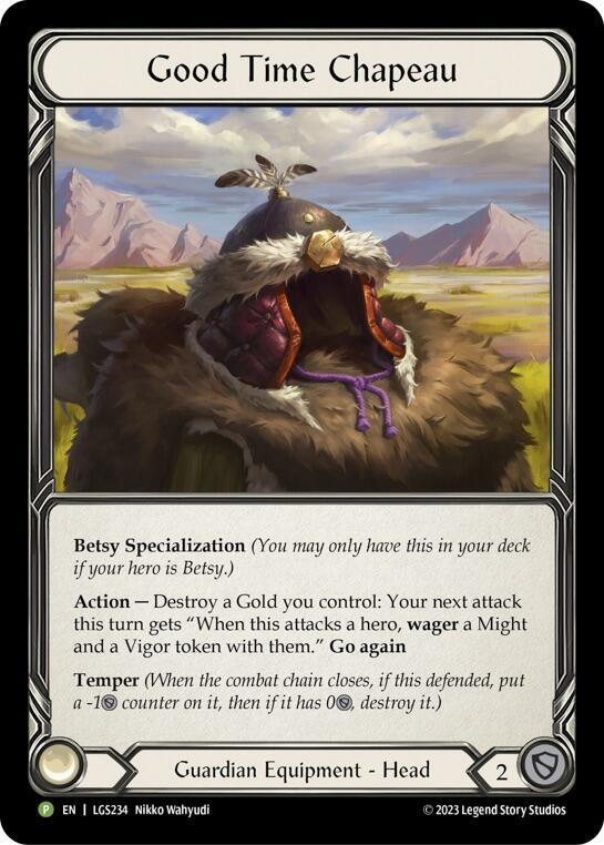 Good Time Chapeau - LGS234, Flesh and Blood: Promo Cards LGS234