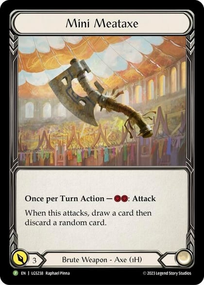 Mini Meataxe - LGS238, Flesh and Blood: Promo Cards LGS238