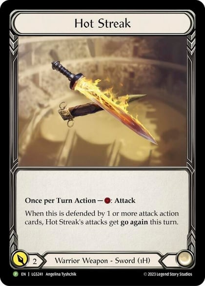 Hot Streak - LGS241, Flesh and Blood: Promo Cards LGS241