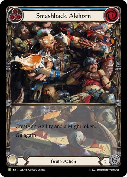 Smashback Alehorn - LGS245, Flesh and Blood: Promo Cards LGS245