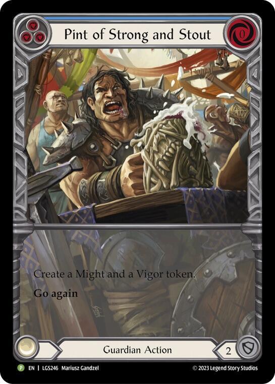 Pint of Strong and Stout - LGS246, Flesh and Blood: Promo Cards LGS246