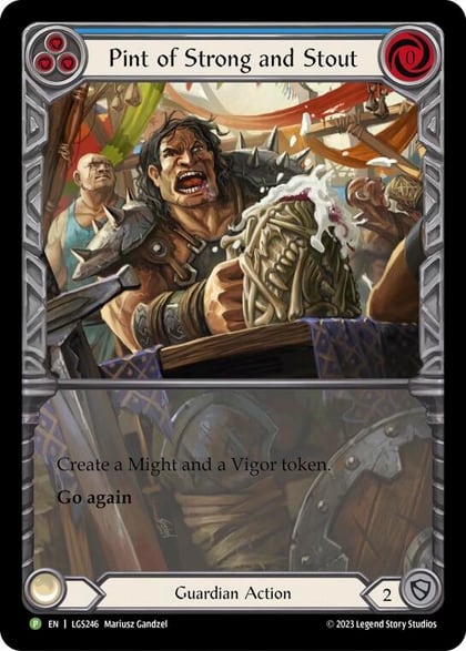 Pint of Strong and Stout - LGS246, Flesh and Blood: Promo Cards LGS246