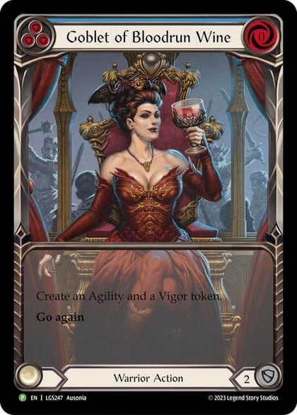 Goblet of Bloodrun Wine - LGS247, Flesh and Blood: Promo Cards LGS247